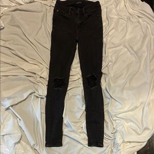 Black American Eagle Skinny Jeans